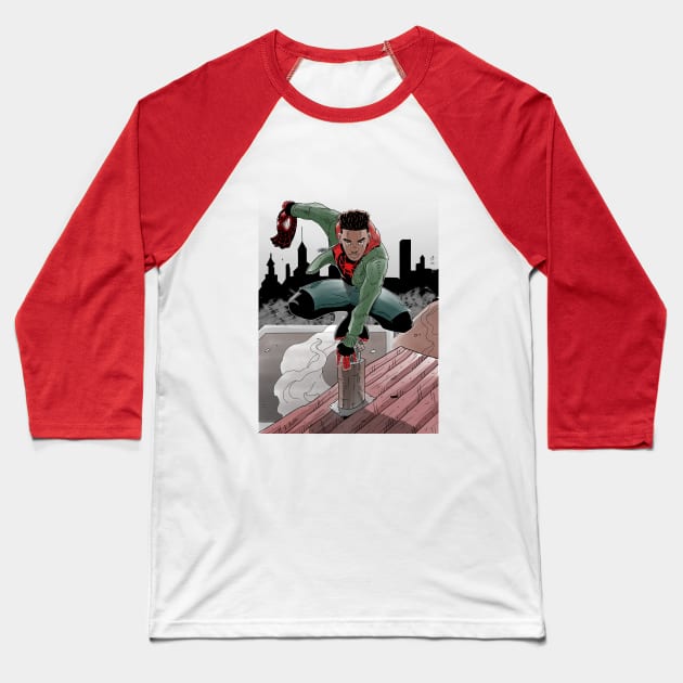 Hero for Miles Baseball T-Shirt by ArtbyMyz